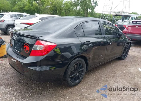2012 Honda Civic Ex из США, поврежденный, VIN 19XFB2F8XCE368050